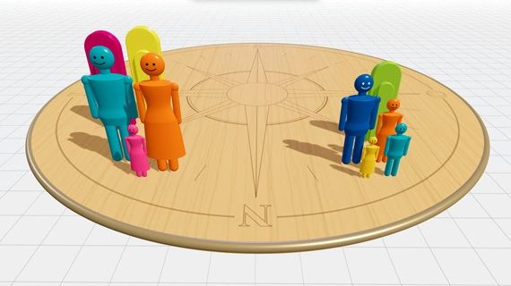 Konstel3D — demonstração